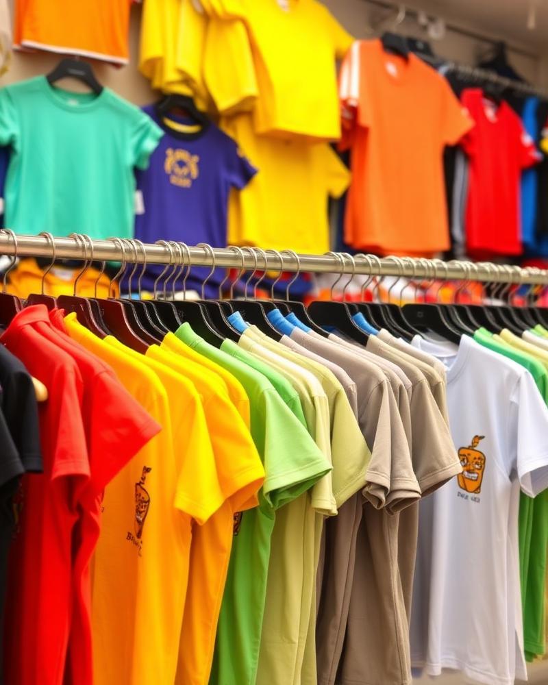 Colourful boys' t-shirts and casual wear on display | Friends Fashion